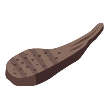 Restoran menüsü ya da et paketleme için kemikli ızgara biftek.