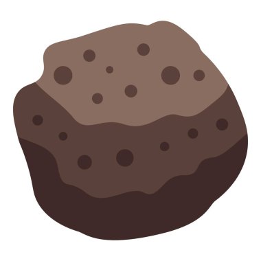 Uzayın uçsuz bucaksız boşluğunda yüzen büyük göktaşı.