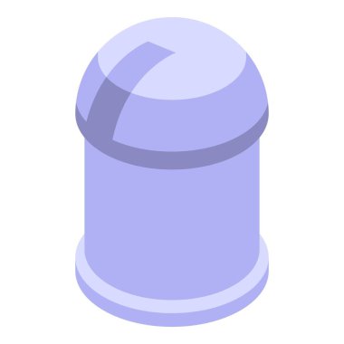 Evreni keşfeden astronomik bir teleskopla gözlemevi binası