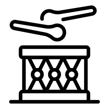 Baget bateri vuruyor, müzikal bir ses yaratıyor.