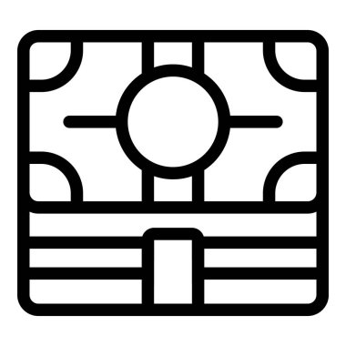 Tasarruf, servet birikimi ve sorumlu mali yönetimi sembolize eden banknot yığını