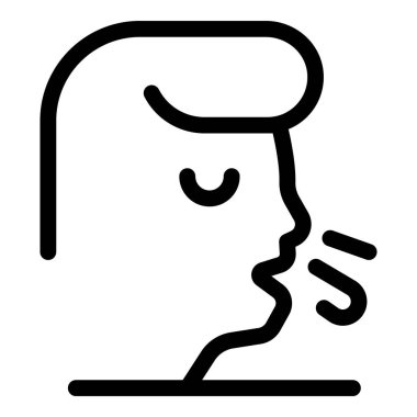 Hasta bir adamın ağzı açık öksürürken çizdiği çizgiler virüsü yayma potansiyeli taşıyor.