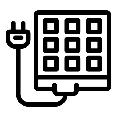 Güneş paneli enerji şebekesine bağlanıyor, temiz ve sürdürülebilir enerji sağlıyor