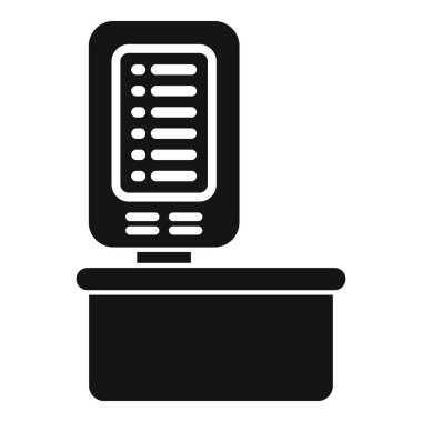 Uçuş detaylarını gösteren, seyahat prosedürlerini basitleştiren makinedeki havalimanı self servis kontrolü