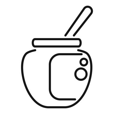 Calabash 'ın geleneksel bir Güney Amerika içeceği olan Bombilla ile çizgili sanat vektörü.