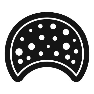 Kurabiye simgesi hilal şeklinde ve delikli kahvaltı ya da atıştırmalık olarak yenebilir.