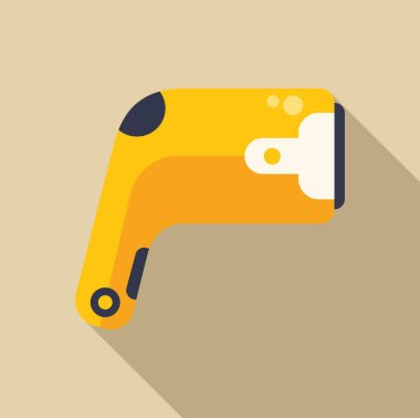 Elektronik termometre yüksek sıcaklık gösteriyor. Bej arka planda yüksek ateş ve uzun bir gölge var.