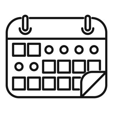 Sayfanın döndüğü duvar takvimi, zamanın geçişini ve yeni ayın başlangıcını simgeliyor.