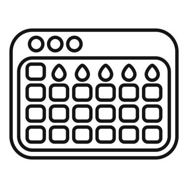 Regl kupası takvim, dönem takip cihazı ve kadın hijyen konseptiyle bisiklet izleme uygulaması arayüzünü gösteriyor