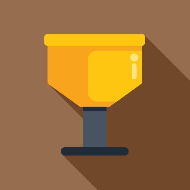 Kahverengi arka planda duran siyah saplı sarı kauçuk pompa.