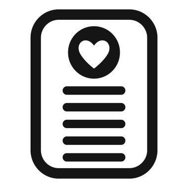 Smartphone, online romantizmi sembolize eden, kalp simgesi olan bir flört uygulaması sergiliyor