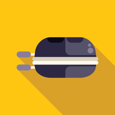 Küçük, modern denizaltı kendini su altına itmek için motorlarını kullanıyor.