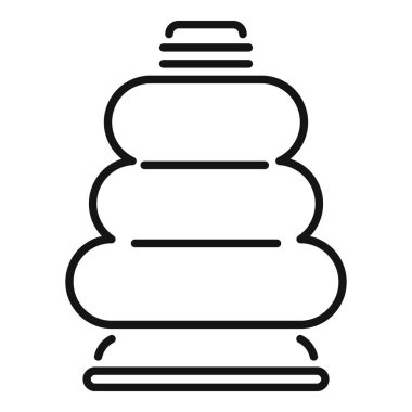 Sıkıştırılmış hava kullanan bir hava yayının çizgi çizimi araçlar ve endüstriyel uygulamalar için süspansiyon sağlıyor