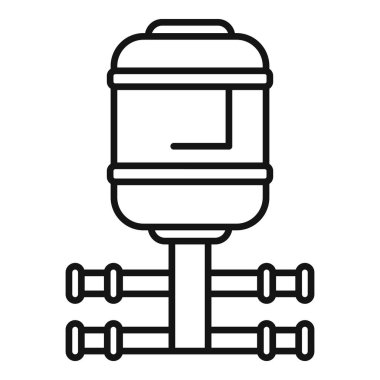 Su tankı sistemi çeşitli uygulamalar için sürekli temiz su sağlıyor