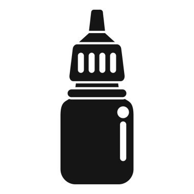 Burun spreyi şişesinin simgesi. Genellikle alerji giderici ve diğer burun ilaçlarında kullanılır.