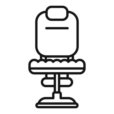 Evden çalışmak için tekerlekli rahat ofis koltuğu.