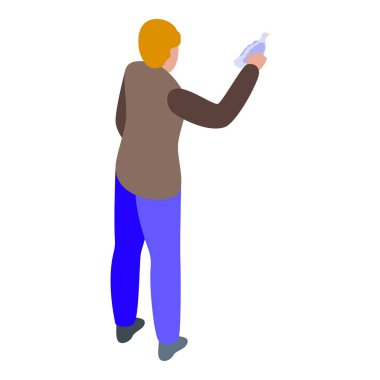 Adam elinde beyaz bir güvercin tutuyor, barışı, umudu ve yeni başlangıçları simgeliyor.