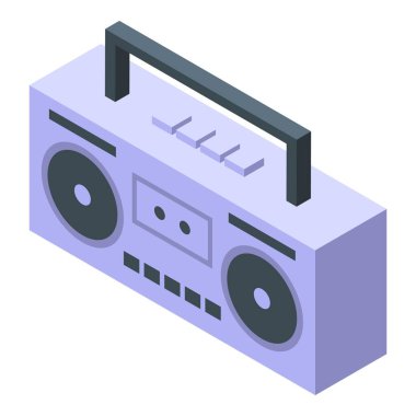 Isome 'ın teybi sapıyla müzik çalıyor.