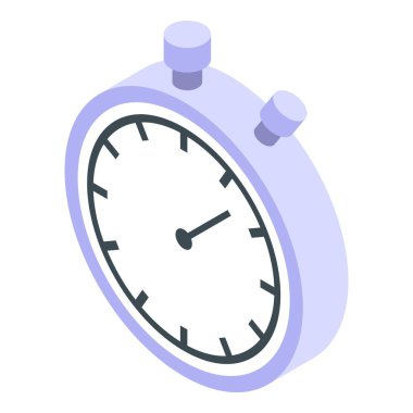 Analog kronometre beyaz arkaplanda izole edilmiş web tasarımı için geçen zaman kavramını gösteriyor