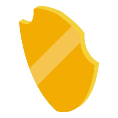 Altın kalkan ayakta duruyor, geçmişteki savaşların verdiği hasarı gösteriyor ama yine de koruyor.