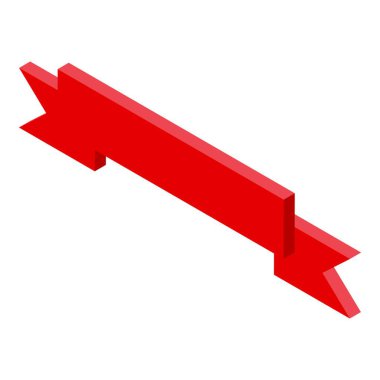 Uzun kırmızı kurdele bayrağı havada süzülüyor, başarıyı ve başarıyı kutluyor