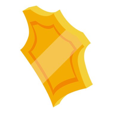 Güç ve korumayla parlayan altın kalkan, güç ve güvenliği temsil ediyor.