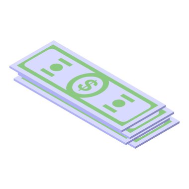 Banknot yığını, tasarruf, yatırım ve sermaye birikimi gibi finansal kavramları temsil eden bir yüzeyde bulunuyor