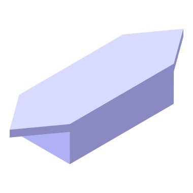 İzometrik görünümlü basit kapalı wok kağıt kutusu