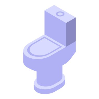 Modern ve şık klozet tasarımı, banyo ve hijyen projeleri için mükemmel.