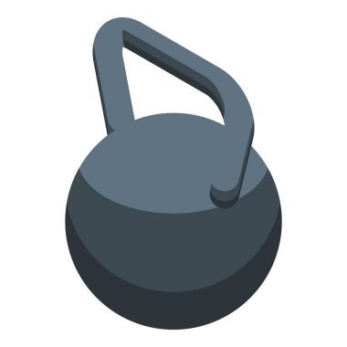 Vücut çalışmak ve güç kazanmak için ağır metal çaydanlık ağırlığı