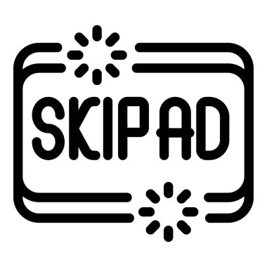 Reklam düğmesini yükleme sembolü ile atla ve istenen internet içeriğine erişimi ve reklamını es geç