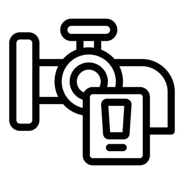 Su vanasında bir hata mesajı var. Tesisat sisteminde bir sorun olduğunu gösteriyor.