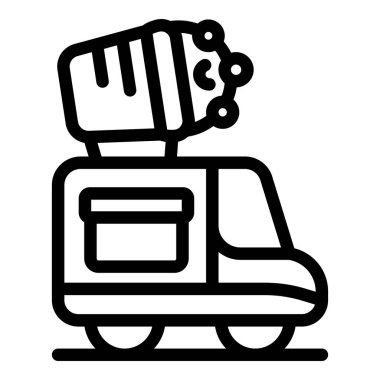 Beton karıştırıcı kamyon inşaat alanına çimento taşıyor.