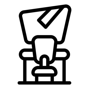 Gaz ocağı düz bir yüzeyde duruyor, kamp gezisi sırasında pişirmeye hazır.