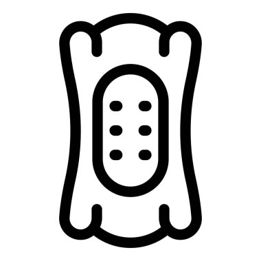 Hijyenik ped 'in simgesi, regl ve kadın sağlığını simgeliyor.