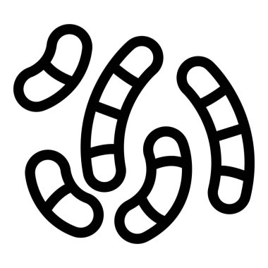 Kapsül şekilli bakteri grubu bölünmeyle çarpılıyor.