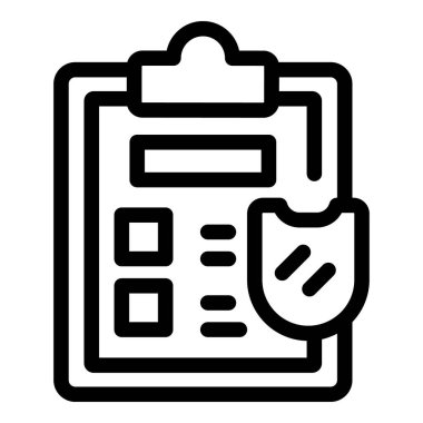 Panoda, potansiyel risklere karşı güvenlik ve korunmayı simgeleyen bir sigorta poliçesi gösteriliyor