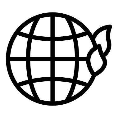 Dünya gezegeninin minimalist simgesi. Büyüyen bir yaprağı var. Çevresel farkındalığı ve sürdürülebilirliği simgeliyor.