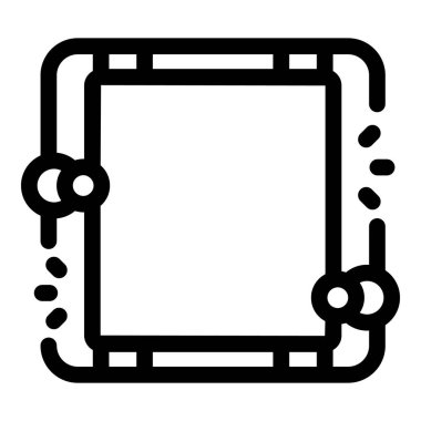 Su borularının sensörlere bağlı siyah sembolü. Tesisatla ilgili tasarımlar için ideal.