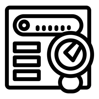 Bir sunucu odası izleme sisteminin kalın simgesi performans analizi için bir hız göstergesi gösteriyor