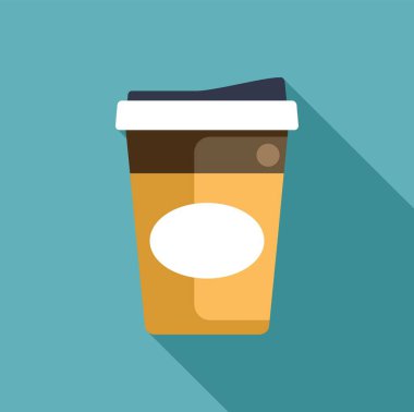 Boş etiketli tek kullanımlık kahve fincanı. Markanızı veya tasarımınızı sergilemek için mükemmel.