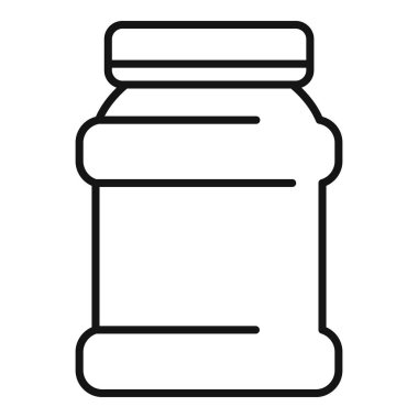 Kapağı açık kozmetik krem kavanozu güzellik, spa ve sağlık temalı tasarımlar için mükemmeldir.