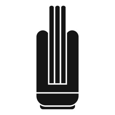 Enerji tasarrufu ampulünün mekanı parlak ışıkla aydınlatan basit simgesi