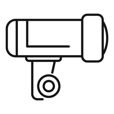 Fotoğraf çekimi için profesyonel stüdyo ışığı beyaz arka planda izole edilmiş, ışıklandırma ekipmanları konsepti