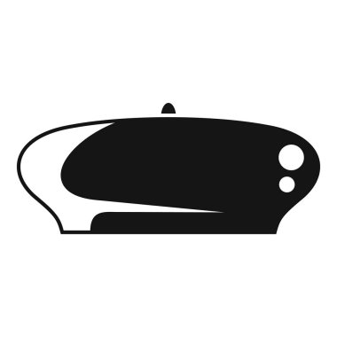 Fransız tarzı berenin basit bir simgesi. Yumuşak, yuvarlak bir şapka. Genellikle bir tarafa çekilmiş.