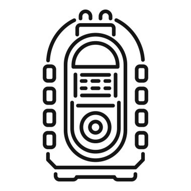 Klasik bir müzik kutusunun sanat simgesi. Lokantaların ve dans salonlarının anılarını canlandırıyor.