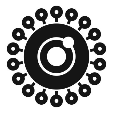 Virüs hücresi sağlıklı hücrelere bağlı reseptörlerle yayılıyor.