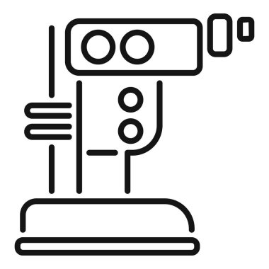 Diş sağlığı için dişçi tarafından kullanılan elektrikli diş matkabı.