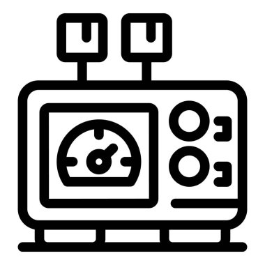 Sismograf depremden gelen sismik dalgaları kaydediyor.