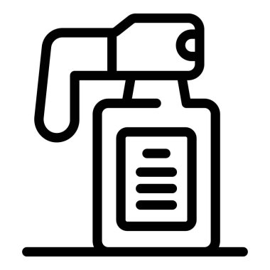 Basit temizlik deterjanı uygulamalar ve web siteleri için sıvı ikon püskürtüyor